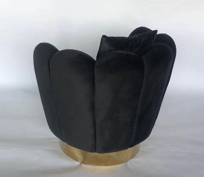 Modernes 76*76*85CM Samt-Gewebe Luxusrecliner-Lehnsessel 1