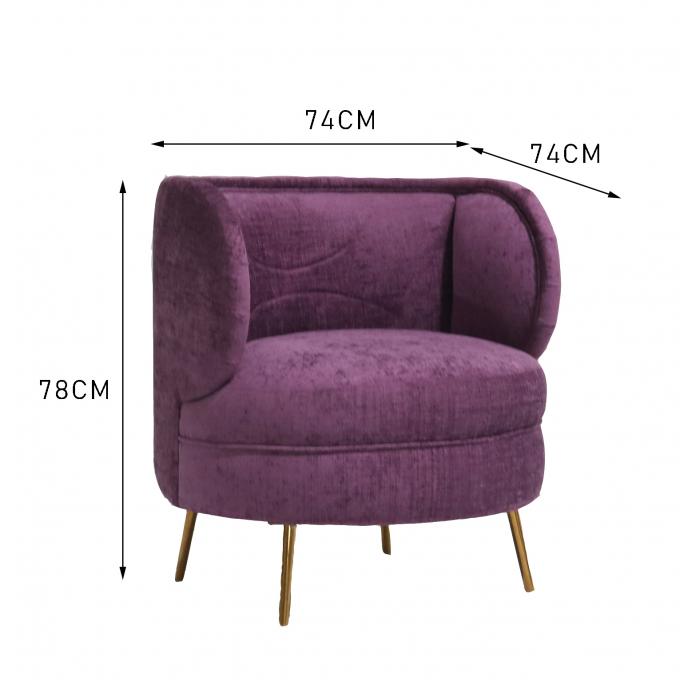 Wohnzimmer-Freizeit ringsum 78cm Höhen-einzelnes Ecksofa 2