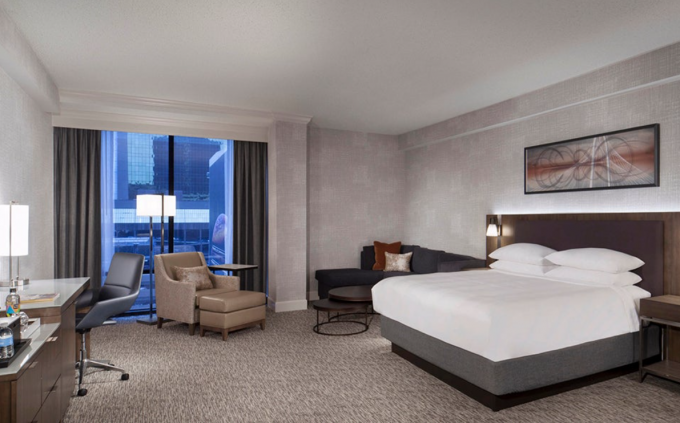 Stern-Holzmöbel-Hotel-Schlafzimmer-Satz des Hotel-Bett-Raum-4 0
