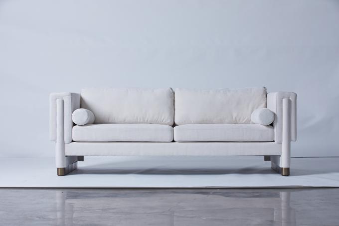 Moderne Platz-Freizeit-hölzerner Rahmen Sofa Set For Living Room-Lobby-zwei 3