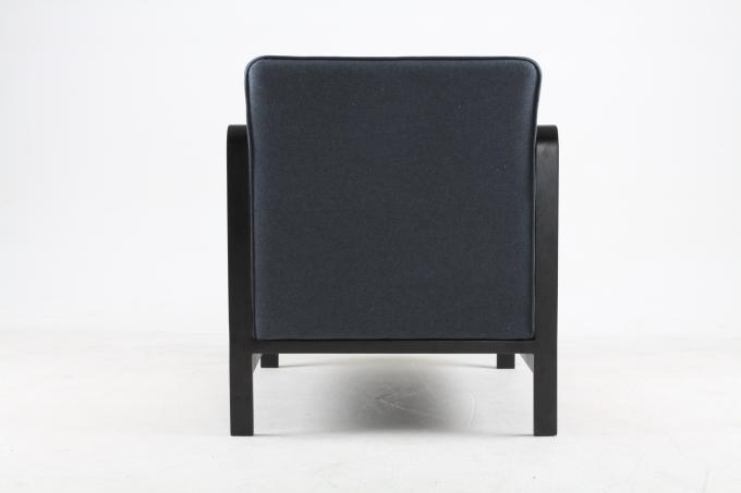 Leinenstoff Caned Back Lounge Chairs Luxury Star Hotelmöbel 5