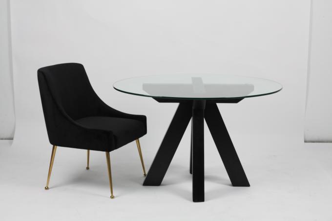 Moderner Glascouchtisch für Hauptwohnzimmer-Büro-Dekor-klare Farbe 2