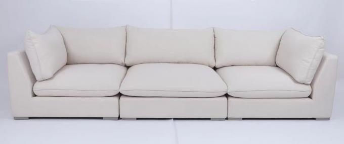 Maßgeschneidertes modernes Sofa im Wohnzimmer mit Holzrahmen 3