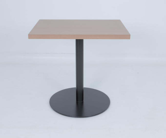 Holztopf Schlaftisch Kaffeetafel Edelstahl-Basis Luxus modern 1