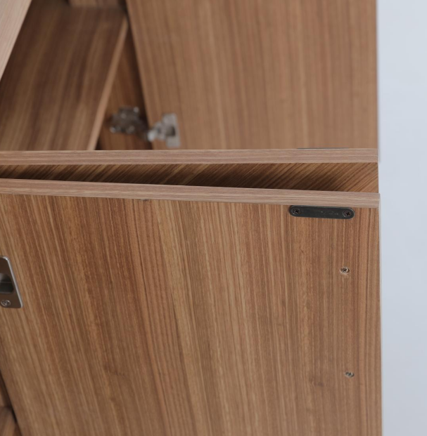 Massivholzrahmen und Beine Konsole Tisch Korridor Seitentisch Klein 2