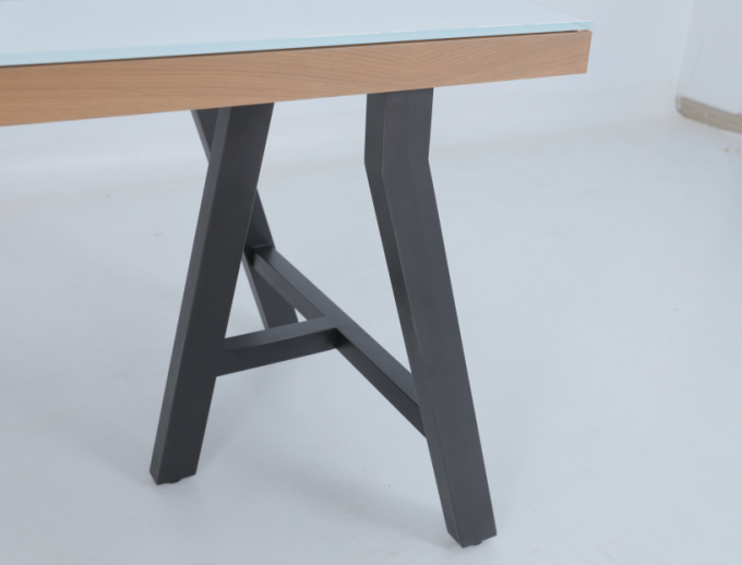 Modisch angepasster freistehender Schreibtisch 102cm*51cm*78cm 2