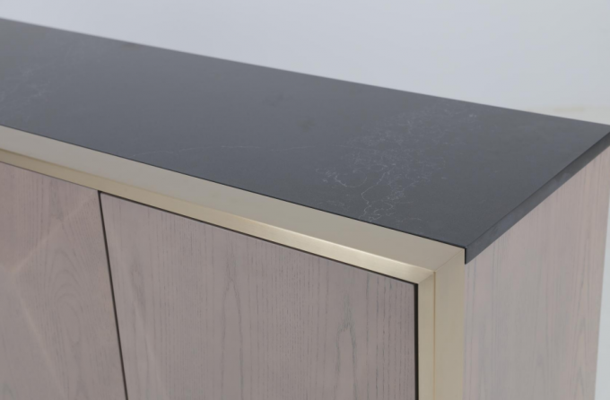 Klassische Elm Holz Sideboard maßgeschneiderte Größe 1