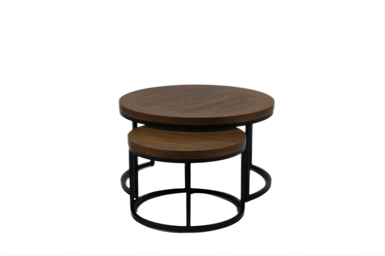 kaufen Eisenstange-Café-Retro- Bartisch und Stuhl-Kombination Durchmesser 80X45 Online-Herstellung