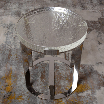 kaufen Metallmitte-Wohnzimmer-Couchtisch-Möbel stellen modernes Luxusglas ein Online-Herstellung