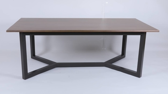 kaufen Modernes Schlafzimmer-kundenspezifischer hölzerner Schreibtisch mit Metallkonsole Online-Herstellung