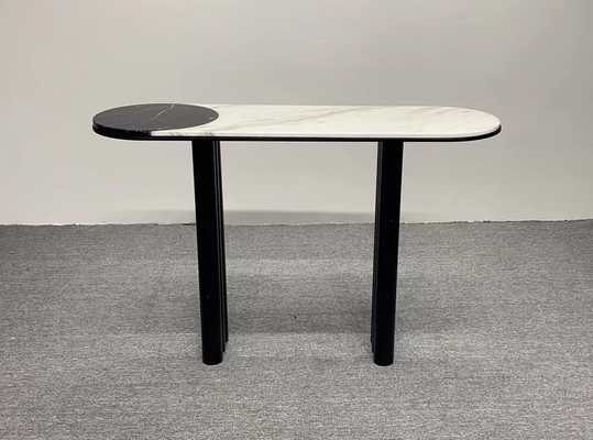 kaufen Wohnzimmer-kundenspezifischer Couchtisch mit Marmorplatte-Metallrahmen Online-Herstellung