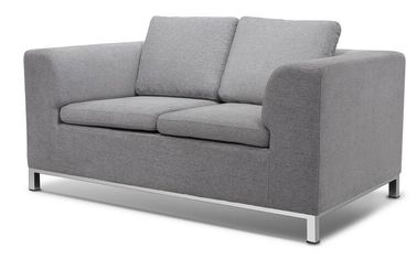 kaufen Loveseat Grey Fabric Living Room Couches, französische Landhausstil-Couches Online-Herstellung