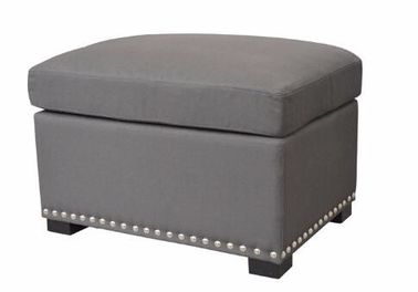 kaufen Moderner Polsterungs-Speicher-Osmane-Würfel für Schlafzimmer, polierte Chrome Online-Herstellung