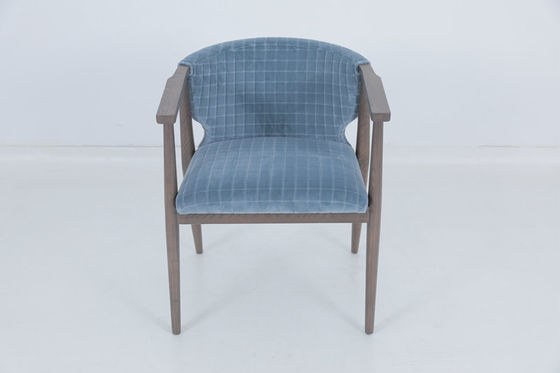 kaufen Vintage Gastfreundschaft Esszimmerstühle Eiche Blaue Armstuhl Online-Herstellung