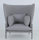 Stainless Steel Leg Leisure Arm Chair For Living Room Modern