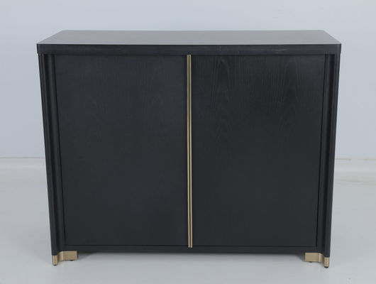 kaufen Keine gefaltete schwarze moderne Credenza für 3-5 Sterne Hotel Online-Herstellung