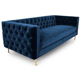 kaufen Goldener Schwarzsamt-Gewebeknopf des neuen Modells des Metallbeines heftete sich Sofasätze für Hochzeit, Wohnzimmersofa durch Online-Herstellung