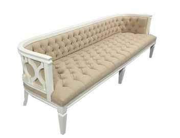 kaufen Natur-Eichen-Holz-Chesterfield-Ecksofa, Chesterfield-Couch-weißer Endrahmen Online-Herstellung
