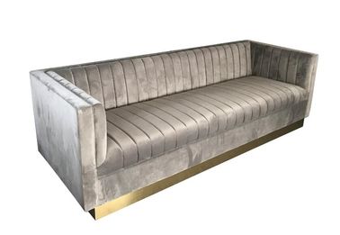kaufen Neues vorbildliches Samtpolsterungsmöbelgewebe-Wohnzimmergroßhandelssofa für die Heirat des Mietsofas Online-Herstellung