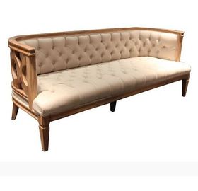 kaufen Hochzeits-Chesterfield-Mietsofa des französischen antiken natürlichen Eichenholz-Rahmenereignisses klassisches Online-Herstellung
