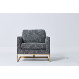 kaufen Moderne Art-Wohnzimmer-Couches, natürliches materielles Leinengewebe Grey Couches Online-Herstellung