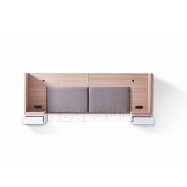 kaufen Kundengebundenes Gewebe Hotel-Möbel-König-Bed Headboard Upholstery mit festem Holz Online-Herstellung