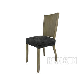 kaufen Kundenspezifisches festes hölzernes Hotel-Schlafzimmer-Möbel-Esszimmer sitzt Grey Linen Fabric vor Online-Herstellung