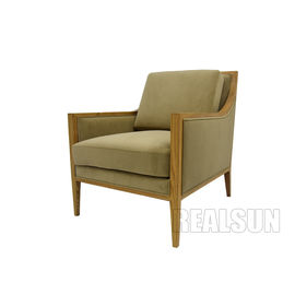 kaufen Goldene antike Arm-Möbel-Esszimmer-Stühle, moderne bequeme einzelne Couch Online-Herstellung