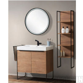 kaufen Einzelnes Wannen-Art-Metallrahmen-Badezimmer-Waschbecken-Hauptkabinett-Hotel-Hauptmitte Online-Herstellung