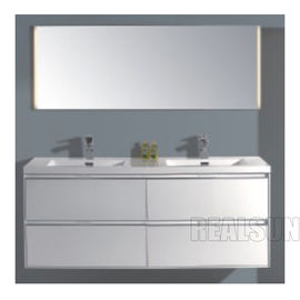 kaufen 72 Spiegel-moderne Badezimmer-Eitelkeits-Kabinett-an der Wand befestigte feuchtigkeitsfeste doppelte Wanne Online-Herstellung