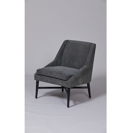 kaufen Dunkler Grey Fabric Armchairs With Stainless-Stahlmetallrahmen nach Maß Online-Herstellung