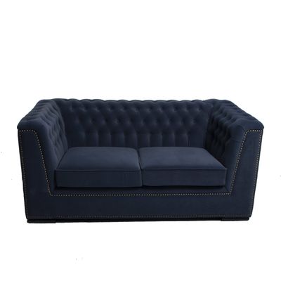 kaufen Starkes Sitzer-Wohnzimmer Sofa With Lumbar Support des Samt-2 Online-Herstellung