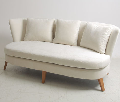 kaufen Sitzer-Gewebe Sofa With Wooden Base des Morden-Entwurfs-Wohnzimmer-3 Online-Herstellung