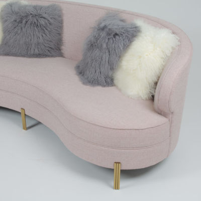kaufen Sitzer-Sofa des Kurven-modernes Gewebe-Samt-Wohnzimmer-3 Online-Herstellung