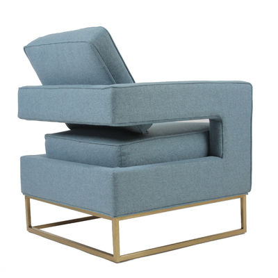 kaufen 83*75*85cm einzelnes Wohnzimmer Sofa With Hallow Metal Base Online-Herstellung