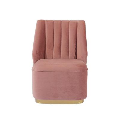 kaufen Nordische Art heftete sich Höhe des Rosa-Samt-moderne Gewebe-Sofa-95cm durch Online-Herstellung