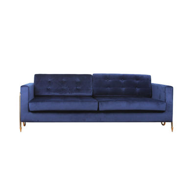 kaufen Edelstahl-Designer-Small Apartment Modern-Gewebe-Sofa W 225cm Online-Herstellung