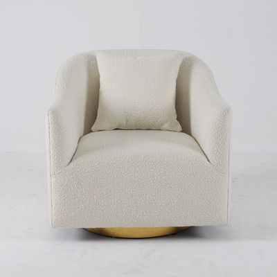 kaufen Ausgebreitetes modernes Wohnzimmer Sofa White Stainless Steel Online-Herstellung