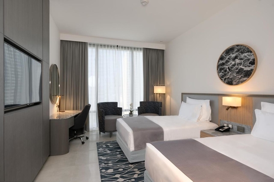 kaufen Stellten lederne Hotelzimmer-Möbel PUs verfügbare moderne Art Soems Fünf-Sterne ein Online-Herstellung