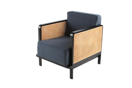 Guter Preis Leinenstoff Caned Back Lounge Chairs Luxury Star Hotelmöbel Online