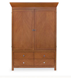 Guter Preis Angebrachter Stand-allein Seitenwandschrank, König-/Königin-dunkelbraune Garderobe für Fünf-Sternehotel Online