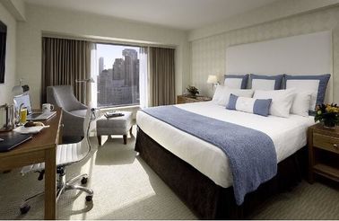 Guter Preis Deluxe Hotelzimmer-Einrichtungsgegenstände, Raum-Möbel König-Size Hotel Guest in PU-Ende Online