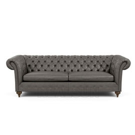 Guter Preis Polsterungs-Weinlese-ledernes Wohnzimmer Sofa Chesterfield Chaise Lounge Sofa Online
