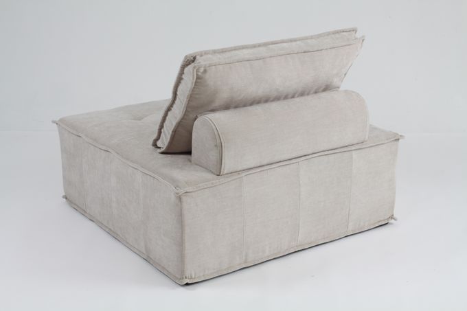Moderne Modularbauweise-Schlafzimmer-Osmane-Bank mit bequemer Rückseite 1