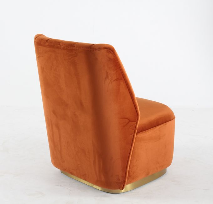 Wohnzimmer-einzelner Samt moderner Sofa Chair Modern And Luxury 1