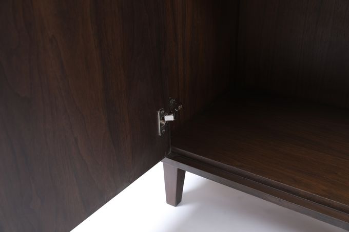 Hauptmöbel-Esszimmer-doppelte Tür-Anrichte-Kabinette modern 3