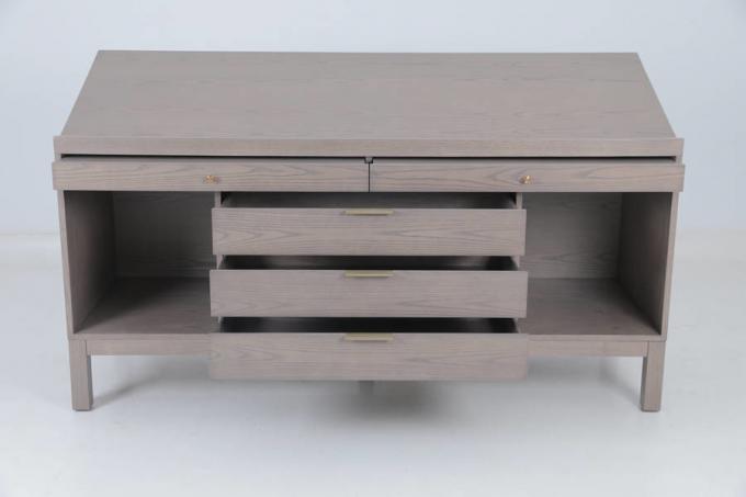 Moderner, individuell angefertigter, massiv kombinierter Schrank 4