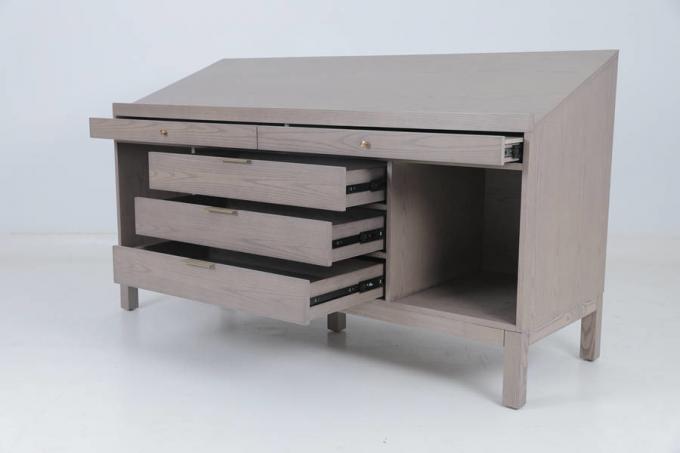 Moderner, individuell angefertigter, massiv kombinierter Schrank 3