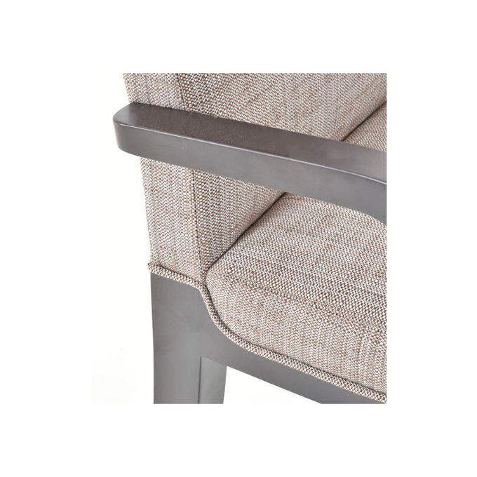 Heiratsereignis-Partei-Freizeit Sofa Chair Solid Wood Armrest fertigte Logo besonders an 1