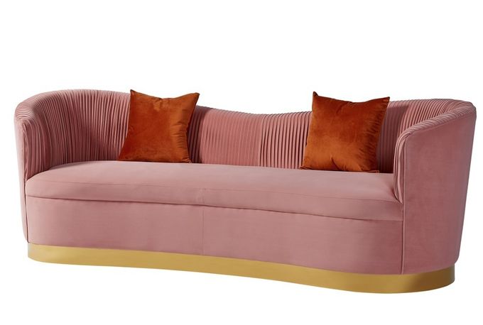 Samt-Gewebe-französischer Landhausstil legt Wohnzimmer-Gewebe-Sofas hin 2